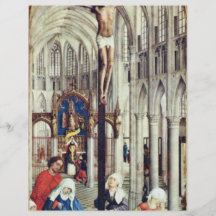 El centro de siete sacramentos: Crucifixión Flyer A Todo Color