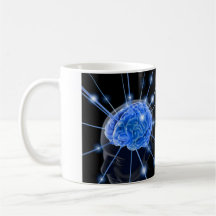 El cerebro emite la taza