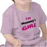 El chica de la mamá camisetas