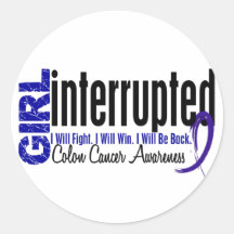 El chica interrumpió 1 cáncer de colon etiquetas  