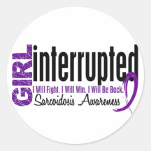 El chica interrumpió 1 sarcoidosis etiqueta