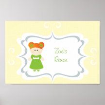 El chica más dulce - poster personalizado