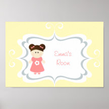 El chica más dulce - poster personalizado