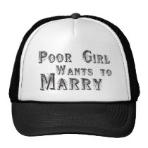 el chica pobre quiere casarse gorras