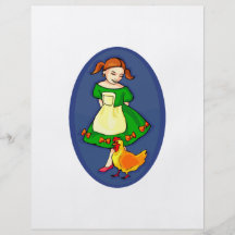 el chica que coloca el vestido verde cihcken óvalo tarjetas publicitarias