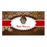 El chocolate elegante de PixDezines remolina magda tarjetas de negocio