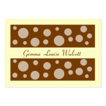 El chocolate poner crema retro con clase burbujea  plantillas de tarjetas personales