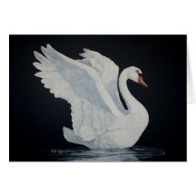 El cisne felicitación
