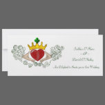 El Claddagh (a todo color) invitaciones