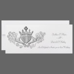 El Claddagh (plata) invitaciones