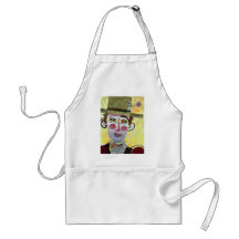 El Clowning alrededor Delantales
