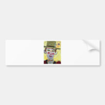 El Clowning alrededor Etiqueta De Parachoque
