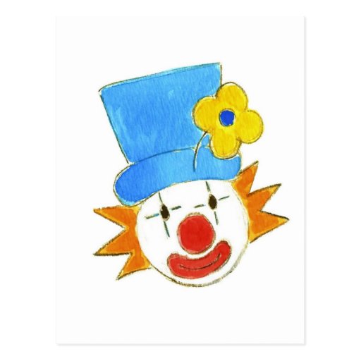El Clowning alrededor Tarjeta Postal