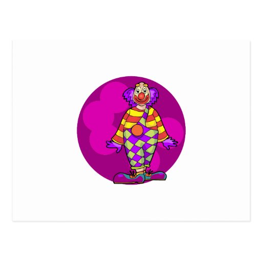 El Clowning alrededor Tarjeta Postal