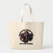EL CLUB DE FANS DE GIBSON DEL CARPINTERO LLEVA EL  BOLSAS DE MANO