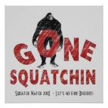 El club ido de los cazadores de Squatchin Bigfoot  Invitaciones Personales
