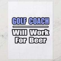 El coche del golf… funcionará para la cerveza tarjetas publicitarias