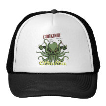 El cocinar con Cthulhu Gorras De Camionero