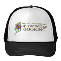 El cocinar creado dios gorro de camionero