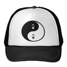 El cocinar de Yin Yang Gorro De Camionero