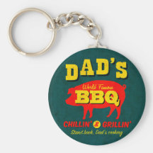 El cocinar del papá llavero personalizado