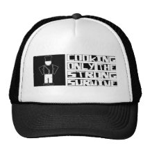 El cocinar sobrevive gorras
