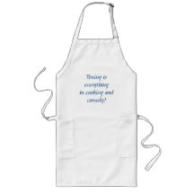 ¡El cocinar y comedia! Delantal