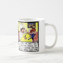 EL COCINERO QUE REACCIONA EXCESIVO TAZAS DE CAFÉ