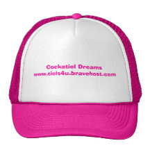El Cockatiel soña el gorra