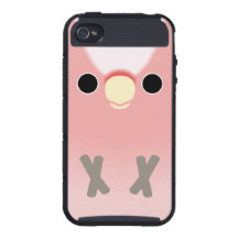 El Cockatoo de Mitchell importante iPhone 4 Protectores