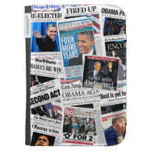 El collage 2012 de la reelección de Obama enciende