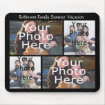 El collage de encargo Mousepad de la foto añade 4 