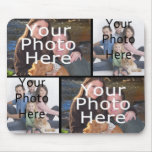 El collage de encargo Mousepad de la foto añade su
