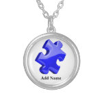 El collar azul del rompecabezas de la conciencia d