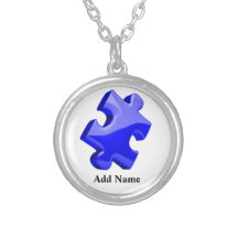 El collar azul del rompecabezas de la conciencia d