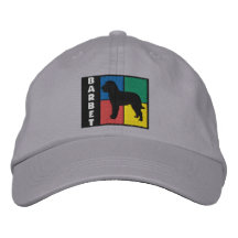 El color ajusta el perro de aguas gorras bordadas