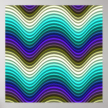 El color del arte pop agita inconsútil azul claro  impresiones