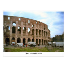 El Colosseum, Roma Postales