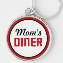 El comensal de la mamá llavero personalizado