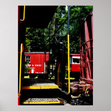 El COMENZAR DEBAJO de $20 - Caboose de Morristown  Posters