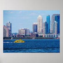 El COMENZAR DEBAJO de $20 - taxi del agua de Nueva Posters