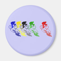 El competir con de camino de la bici del camino co imán