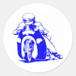 El competir con de la fricción de la motocicleta pegatinas  