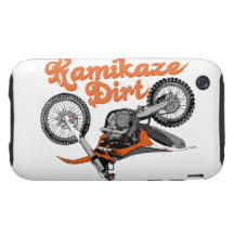 El competir con de la motocicleta iPhone 3 tough carcasa