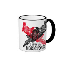 El competir con de la motocicleta tazas