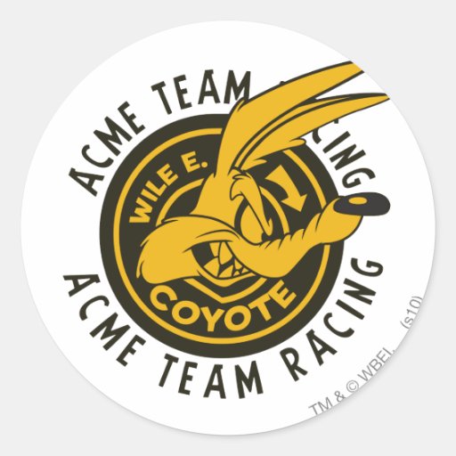 Wile E. Coyote Acme Racing Sticker Wile E. Coyote Acme Racing Sticker