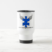 El competir con para la taza del viaje del autismo