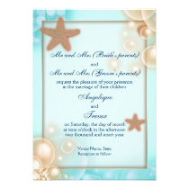 El compromiso azul del boda de la mandarina person invitaciones
