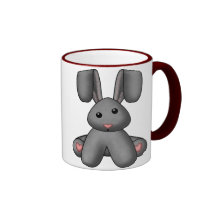 El conejito relleno 6 de Lura Tazas De Café