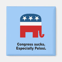 El congreso chupa. Especialmente Pelosi Imán Para Frigorífico